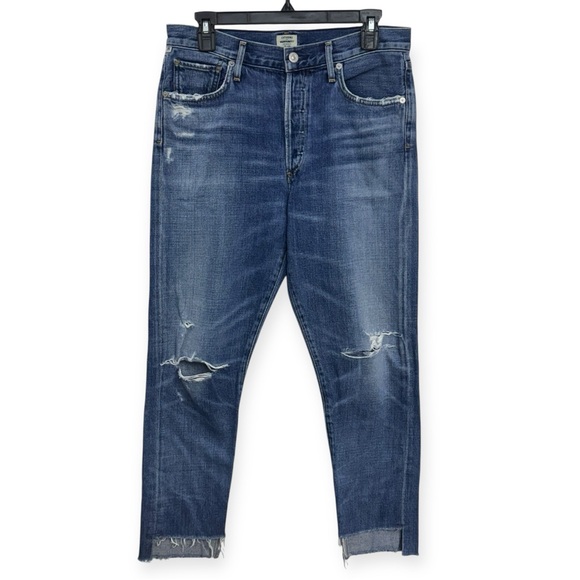 Citizens Of Humanity Women’s Liya hi-lo hem Classic fit Jeans Size 28 *502 - Picture 1 of 2